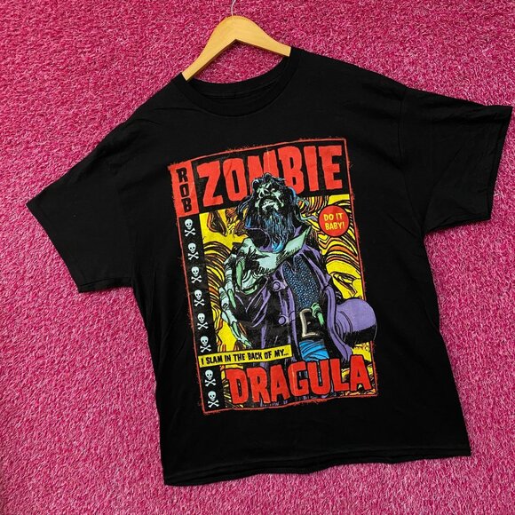 Rob Zombie Dragula Hellbilly Deluxe Comic Style T-Shirt XL - Picture 3 of 4